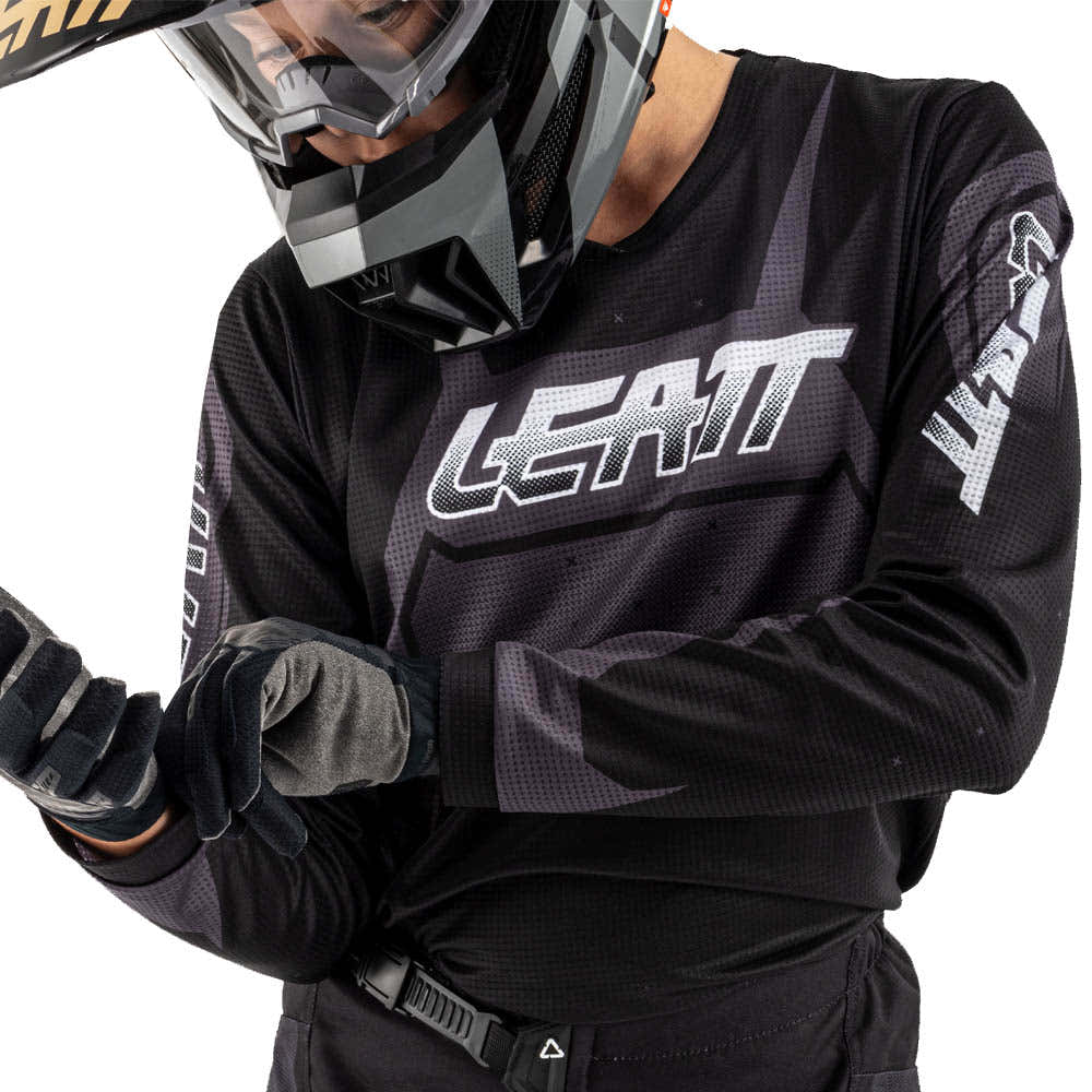 Leatt Pant And Shirt Kit Mini 3.5 Black  Black  M