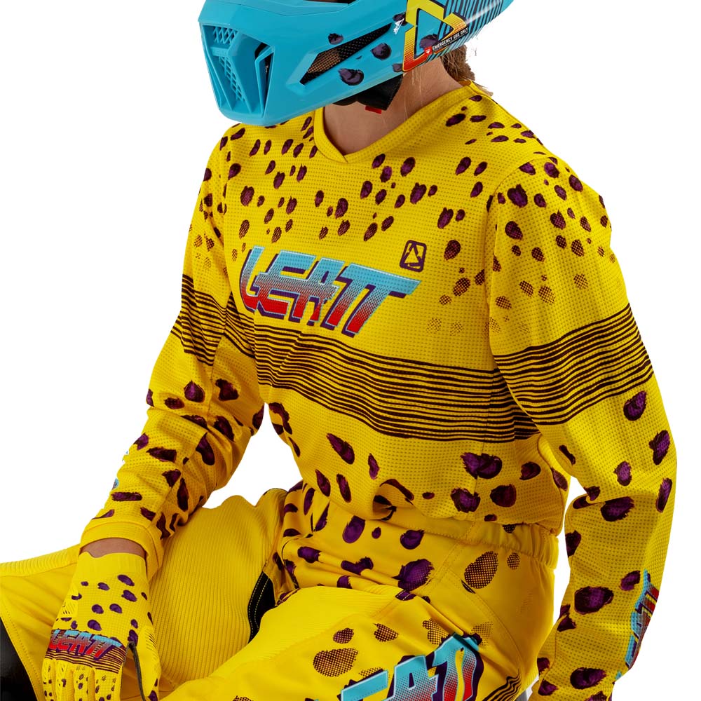 Leatt Pant And Shirt Kit Mini 3.5 Cheetah  Yellow  M