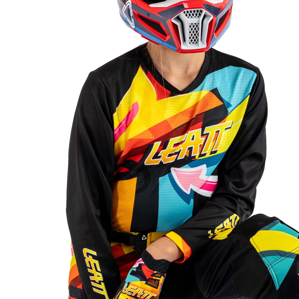 Leatt Pant And Shirt Kit Mini 3.5 Carnival  Black  Xxs