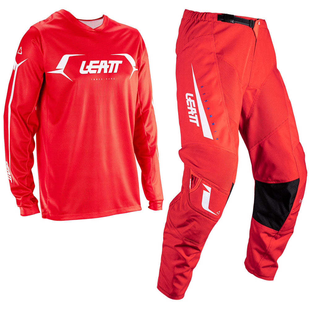 Leatt PANT AND SHIRT KIT YOUTH 3.5 RED XXS Red 