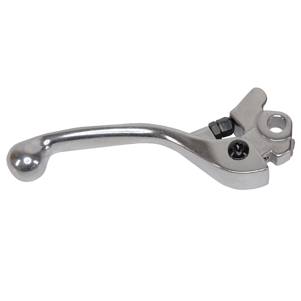 RACELINE BRAKE LEVER CAST KAW/YAM/SUZ RM85 05-25,KX00-25,KXF 04-12,YZ65-85 01-25,YZ125-250 01-07,RM-Z>25  SILVER