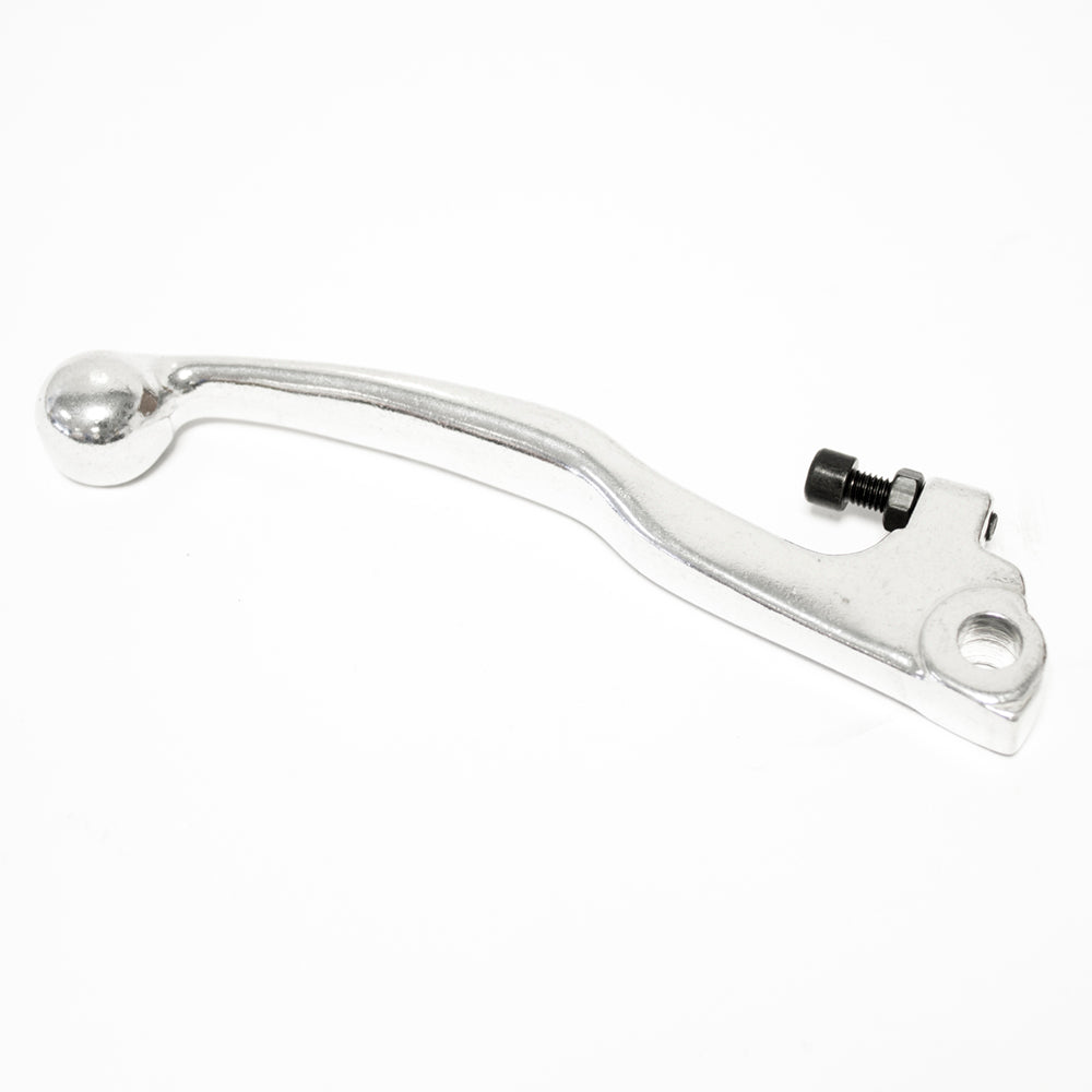 RACELINE BRAKE LEVER CAST SUZUKI RM 80-85 86-04,  RM125-250 89-95, DR250-350 90-99, DR-Z125-250 02-19 SILVER  SILVER