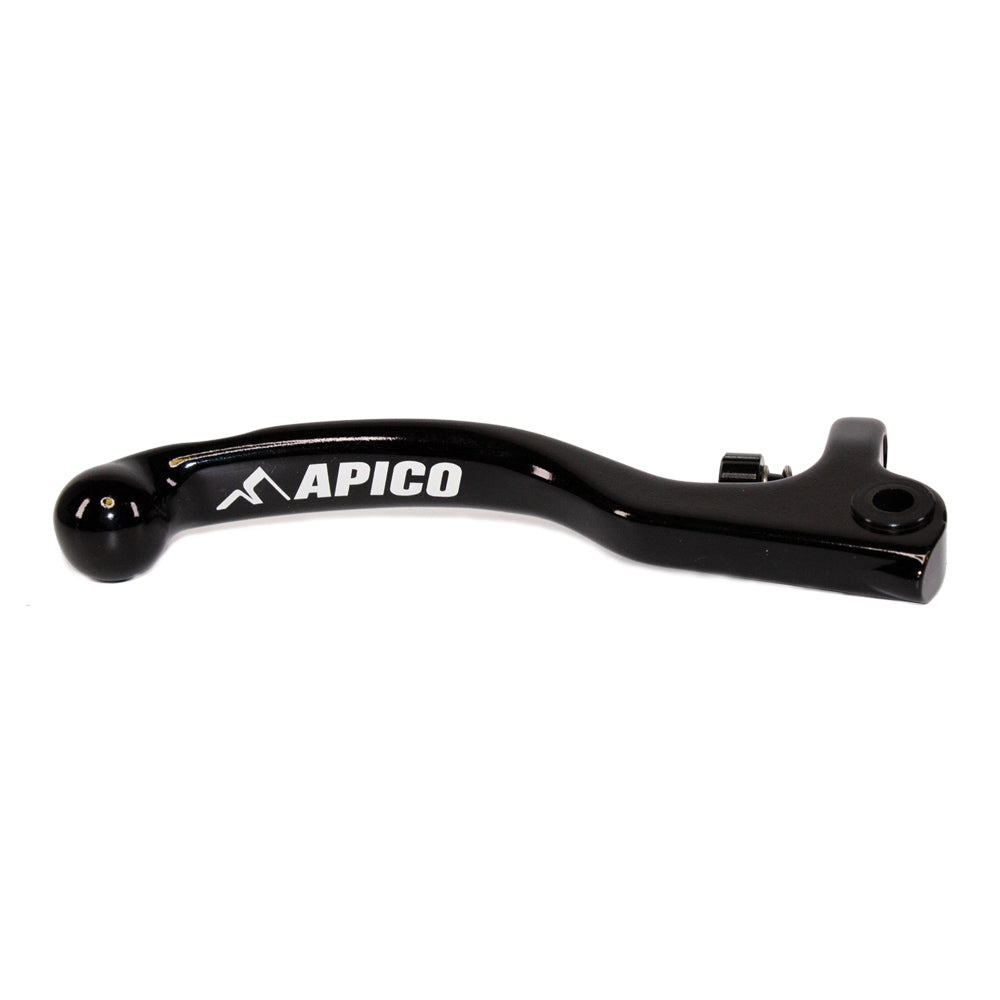 APICO BRAKE LEVER ELITE FORGED TRIALS AJP, INC ADJUSTER BLACK/BLACK SHORT