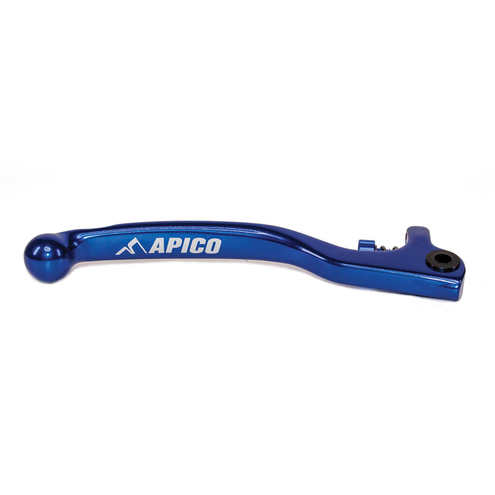 APICO BRAKE LEVER ELITE FORGED TRIALS AJP, INC ADJUSTER BLACK/BLACK LONG