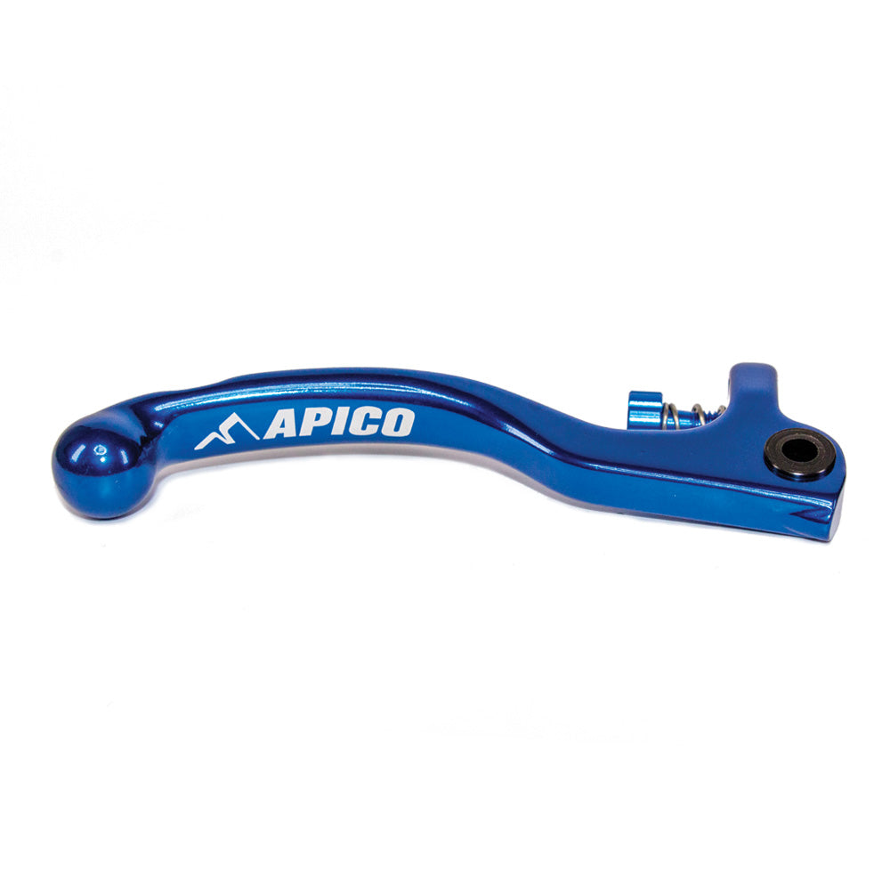 APICO BRAKE LEVER ELITE FORGED TRIALS AJP, INC ADJUSTER BLACK/BLACK SHORT