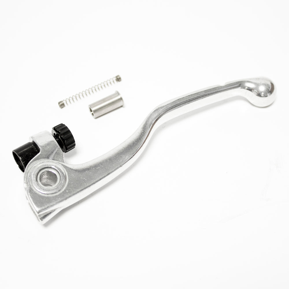RACELINE CLUTCH LEVER CAST KTM/HQV/GAS SX-SX-F 06-25, TC/FC 09-16+23-25, TE/FE 2025, MC/MC-F 21-23, TM/SHE/BET/TRI/STA>25  SILVER