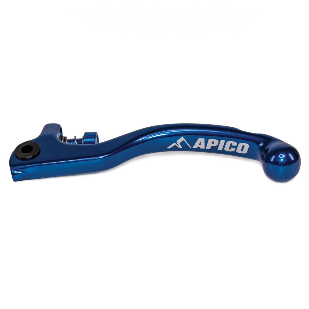 APICO CLUTCH LEVER ELITE FORGED TRIALS AJP 2 HOLE, INC ADJUSTER BLACK/BLACK SHORT