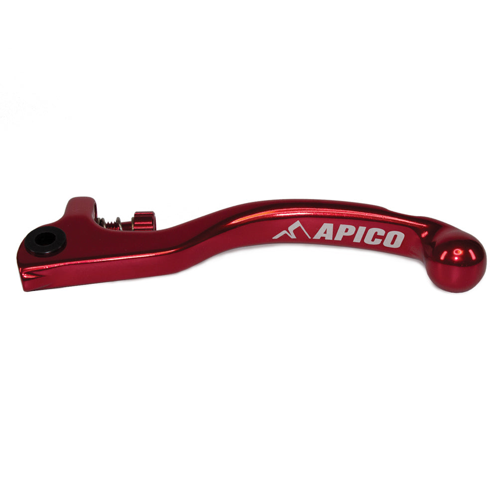 APICO CLUTCH LEVER ELITE FORGED TRIALS AJP 2 HOLE, INC ADJUSTER BLACK/BLACK SHORT