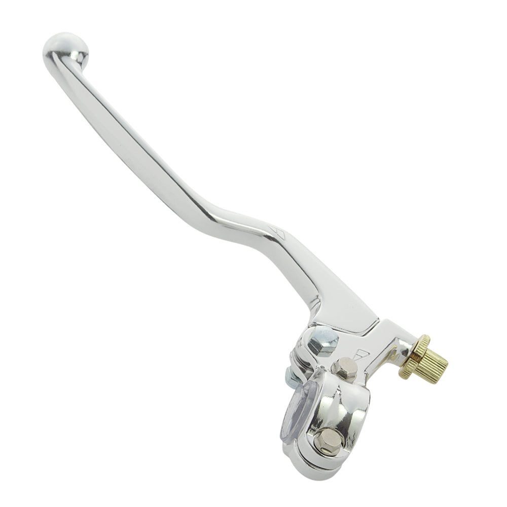 Apico Clutch Lever Forged Assembly Universal Silver Long