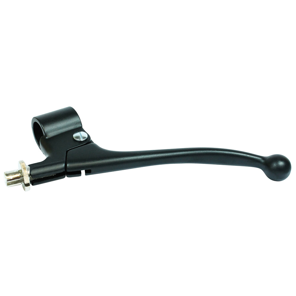 RACELINE CLUTCH LEVER ASSEMBLY UNIVERSAL 7/8 BAR BLACK  BLACK
