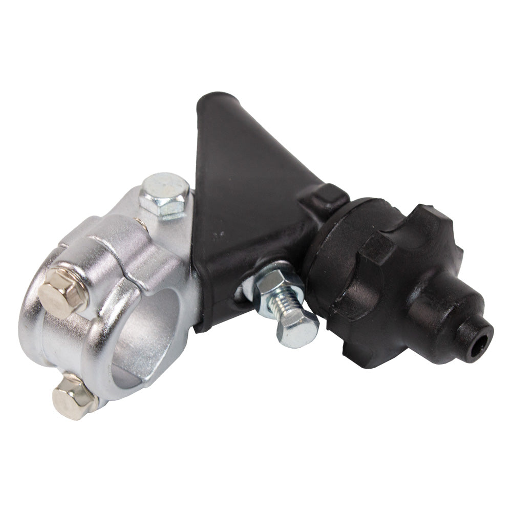 RACELINE CLUTCH LEVER HOLDER CAST ADJ W/COV HONDA CR125/250 04-07,CRF250R 10-17/450R 09-17,CRF250R/RX 22-25 SV  SILVER