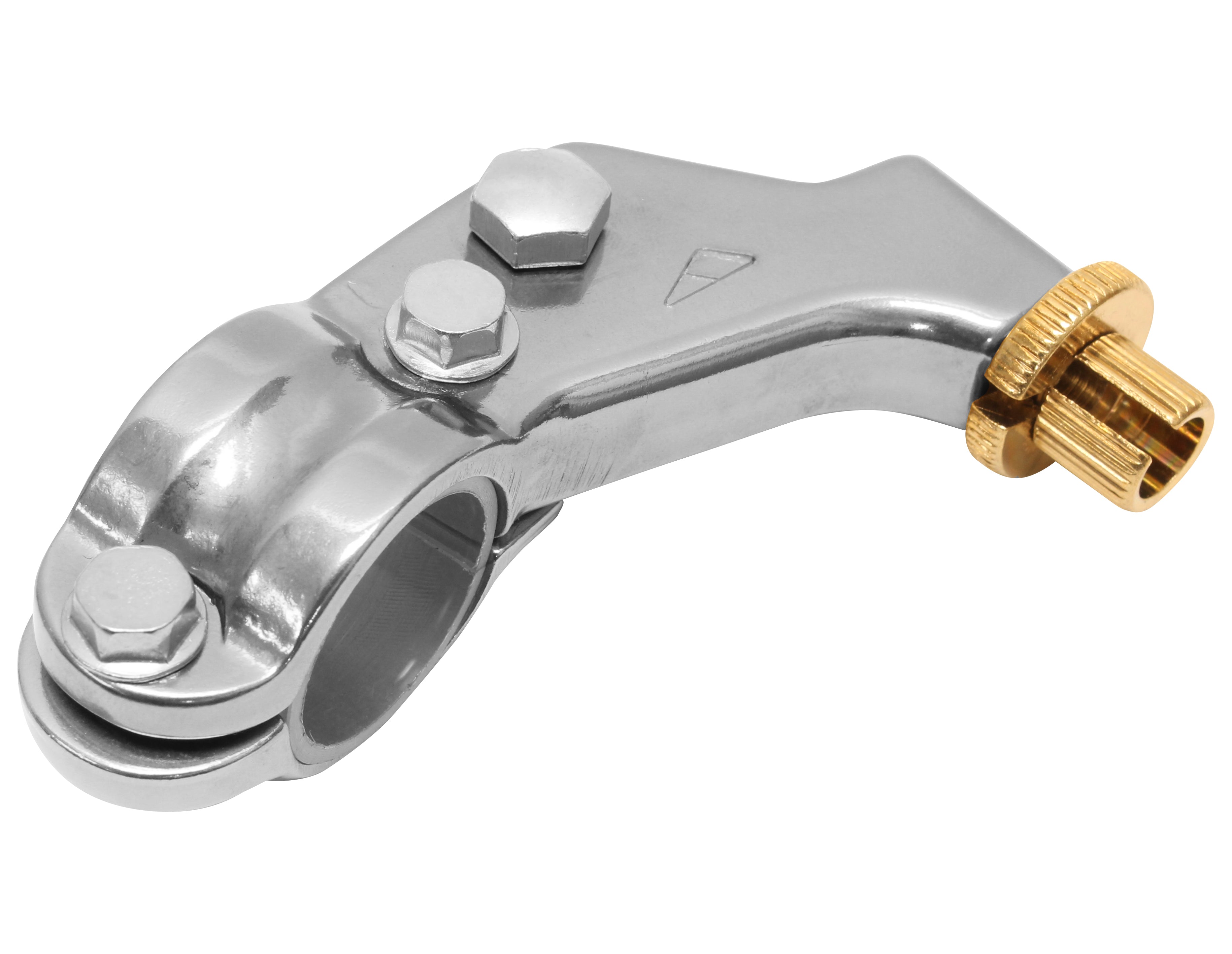 Apico Clutch Lever Holder Forg Kaw/Suz KX65-125 91-25, KX250-500 91-04,  RM-Z250 07-25, RM-Z450 08-25 Silver (R)