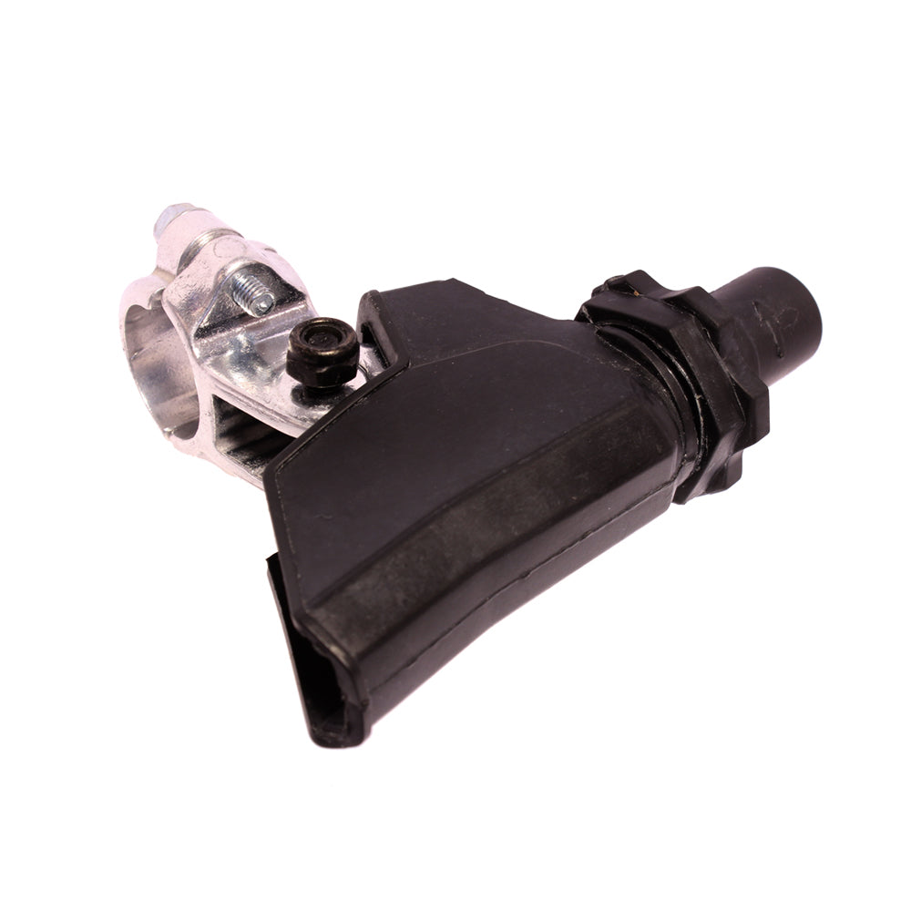 RACELINE CLUTCH LEVER HOLDER YAMAHA WR250F 15-24, WR450F 12-23, YZ250FX 15-19, YZ450FX 16-18 (R) W/COVER  SILVER