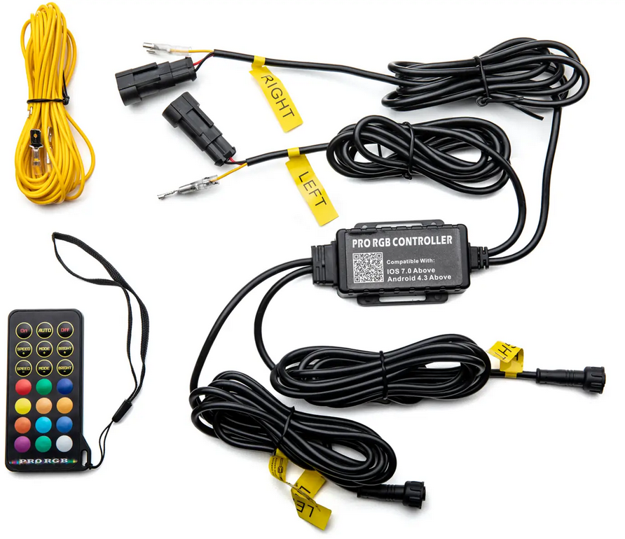 SuperATV Canam Maverick X3 Fang Lights Rgb Indicators