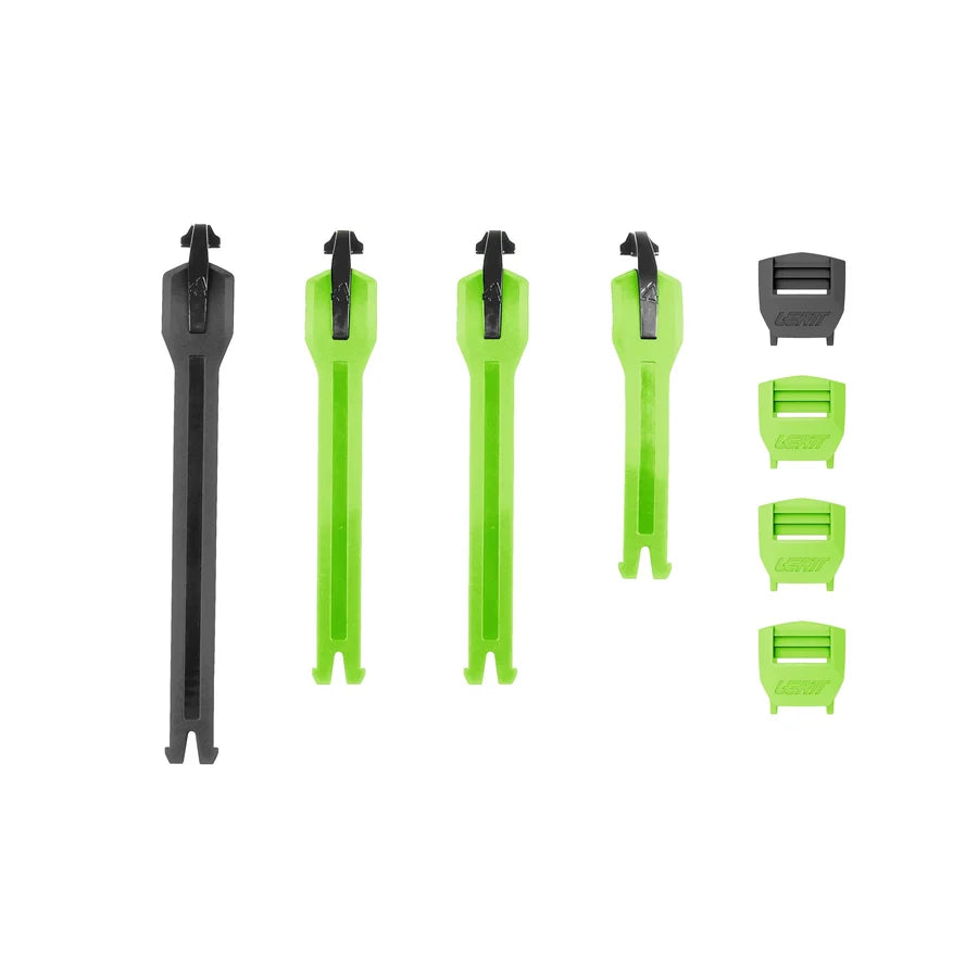 Leatt Boot Strap Kit 4.5 4PC 3 Citrus + 1 Black  Citrus