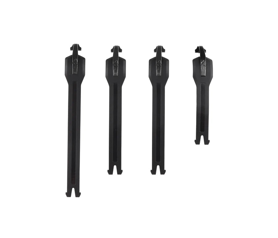 Leatt Boot Strap Kit 4.5/5.5 4PC  Black