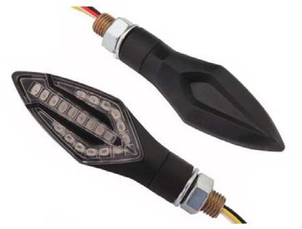 Psychic Led Indicator Turn Signal Brake Light Sequential 12v Amber Psychic MC-01d10