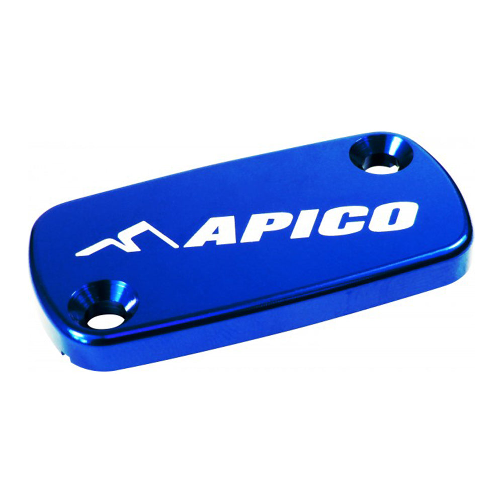 Apico Front Brake Master Cyl Cover Hon/Kaw/Tm/Beta, CR/CRF 96-25,Kx250F/Xc 21-25, KX450F/XC 19-23 Blue (R)