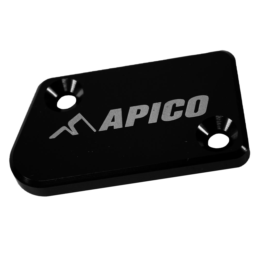 Apico Front Brake Master Cyl Cover YAM/FAN YZ125-250/YZ250F-450F 08-25, WR250F 17-25, WR450F 16-25, Xx/Xxf 19-25 Bk (R)