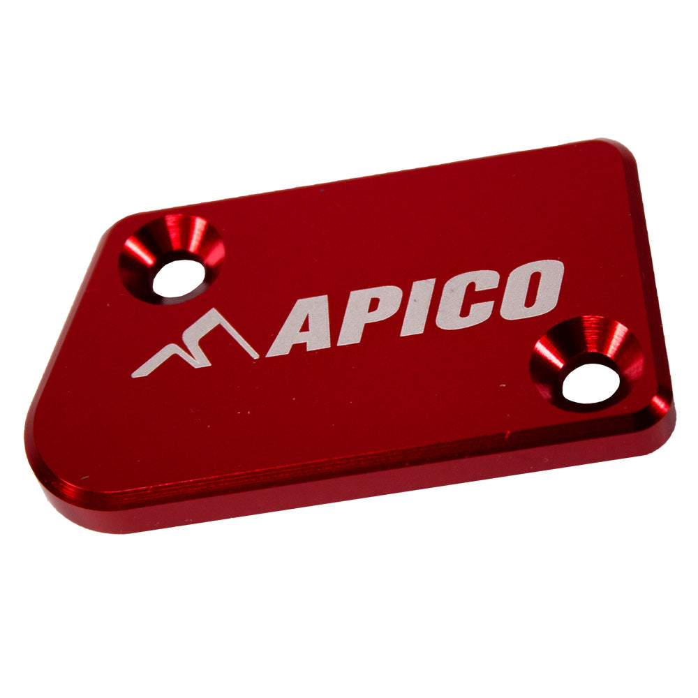 Apico Front Brake Master Cyl Cover YAM/FAN YZ125-250/YZ250F-450F 08-25, WR250F 17-25, WR450F 16-25, Xx/Xxf 19-25 Rd (R)