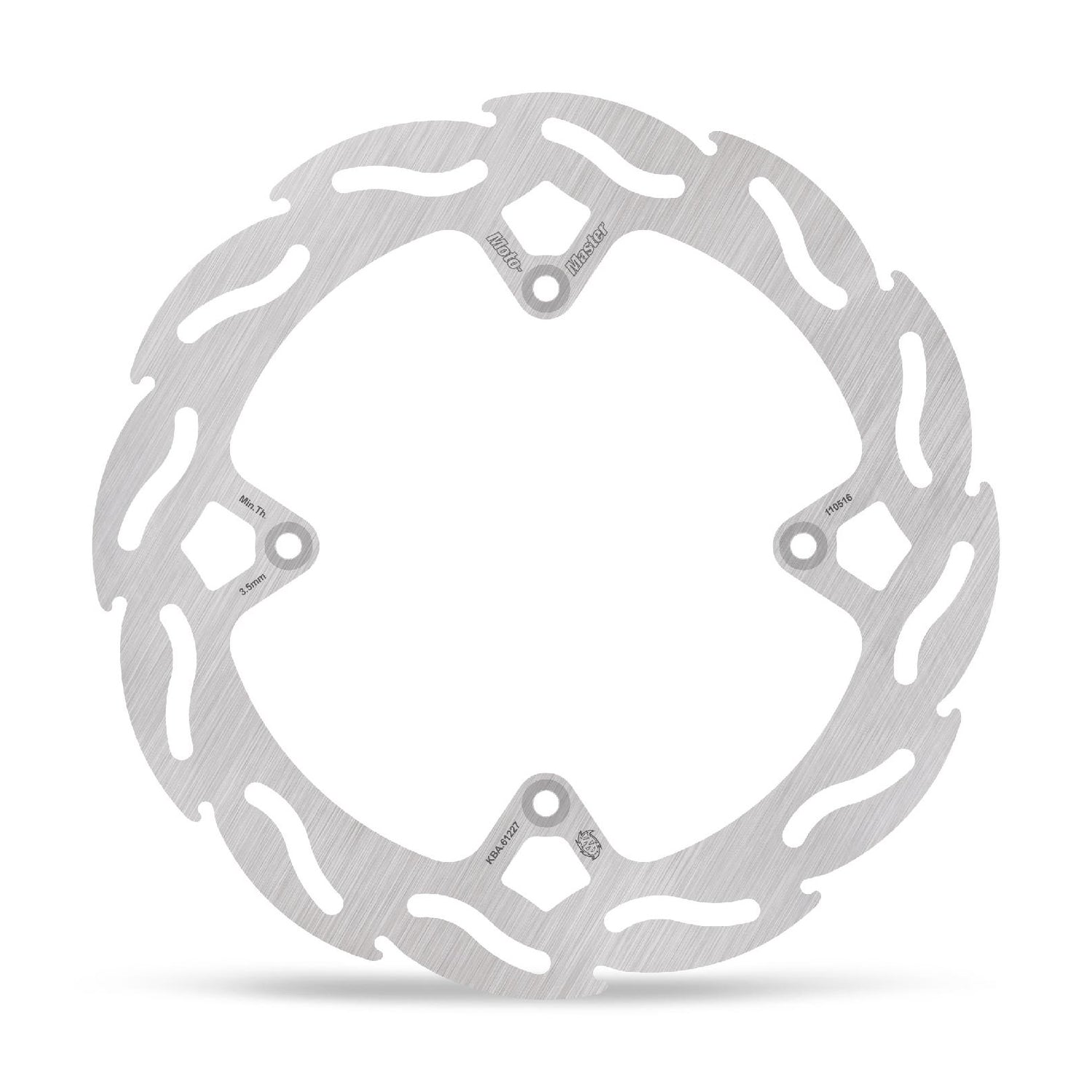 The Moto-Master Factory 4.4mm Flame Disc is the perfect solution for heavy rear-brake draggers due to the extra thickness 4.4mm rear dis...