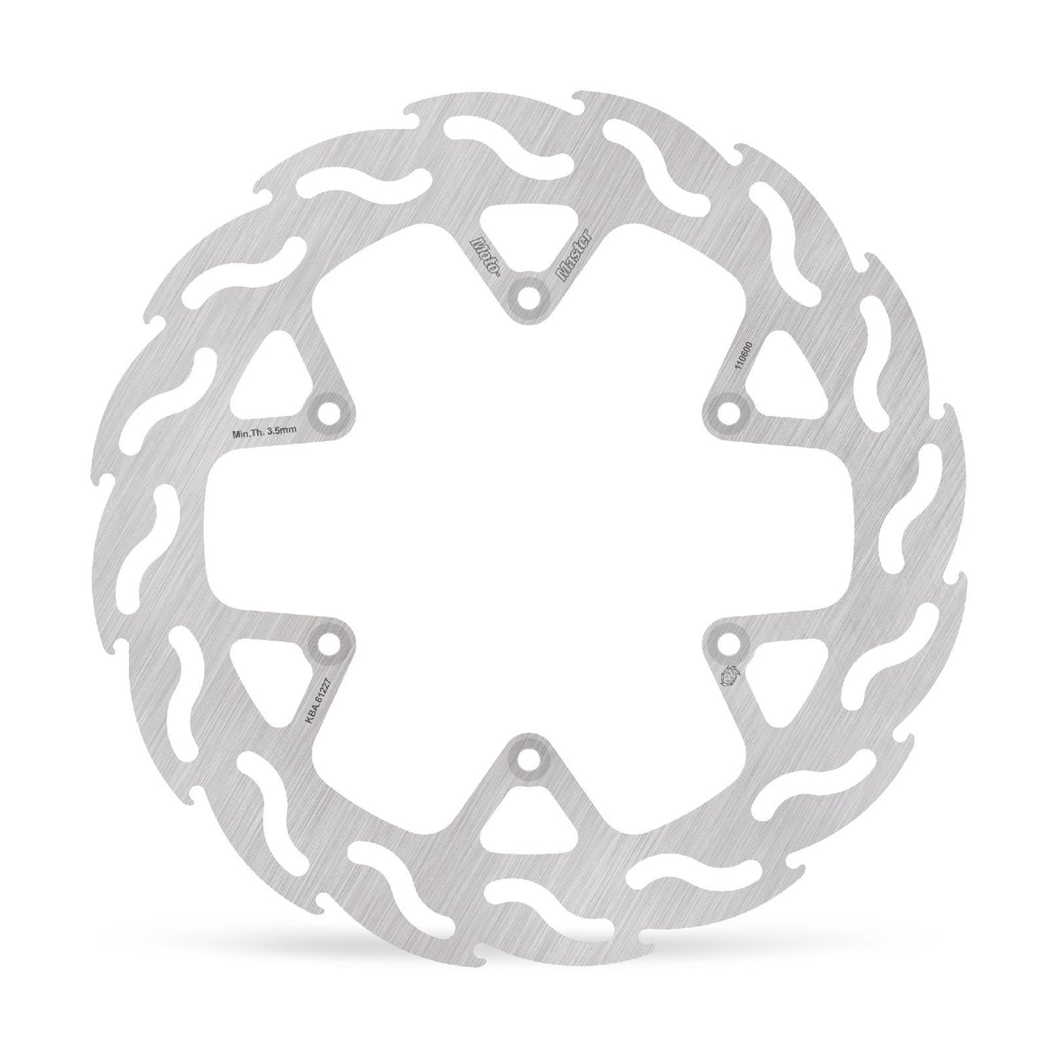 The Moto-Master Factory 4.4mm Flame Disc is the perfect solution for heavy rear-brake draggers due to the extra thickness 4.4mm rear dis...
