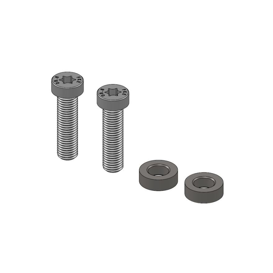 Caliper spacers redesigned for oversize 220mm brake disc. Available for all popular MX and Enduro motorcycles.