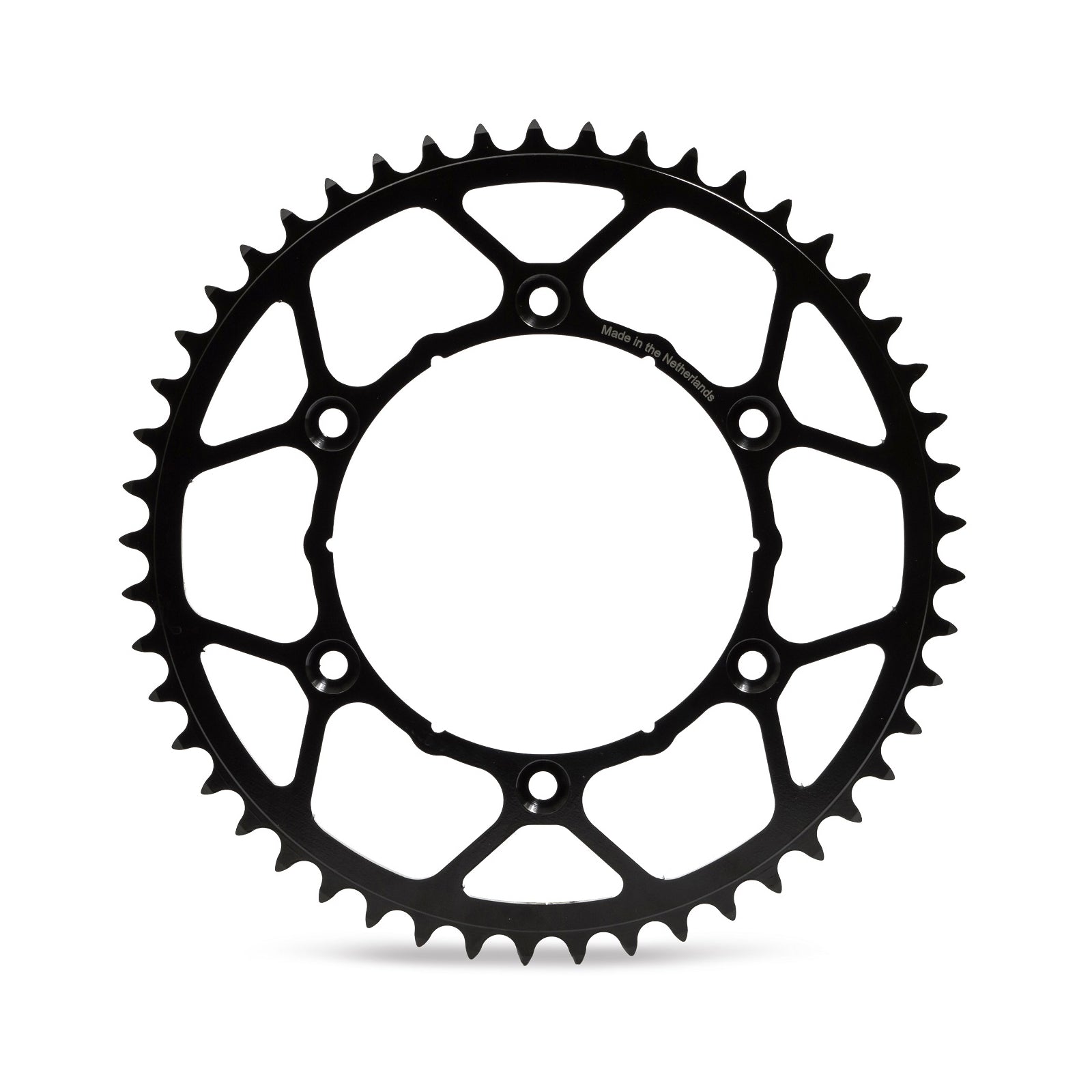 The Moto-Master Steel Front Sprocket is a long-lasting sprocket with drilled holes for lower weight, reducing unsprung mass