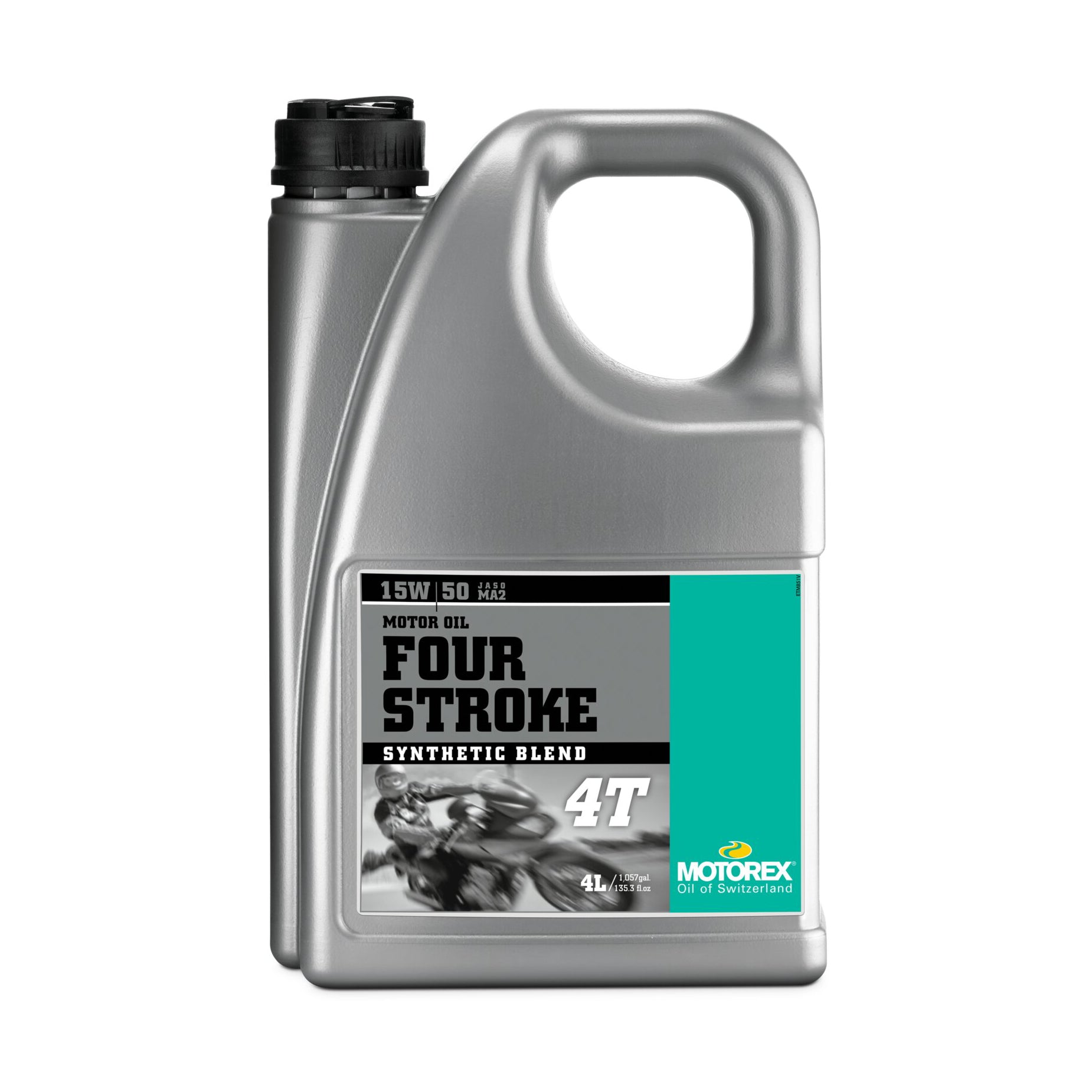 Motorex Four Stroke 4T Semi Synthetic JASO MA2  15w/50 4L