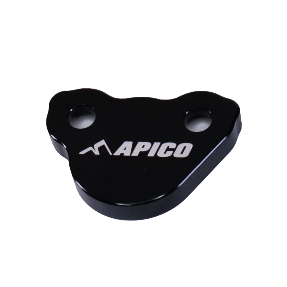 Apico Brake Cover Rear Honda CR125-250 02-07, CRF250R/X/RX 04-25, CRF450R/X/RX 02-25  Black (R)
