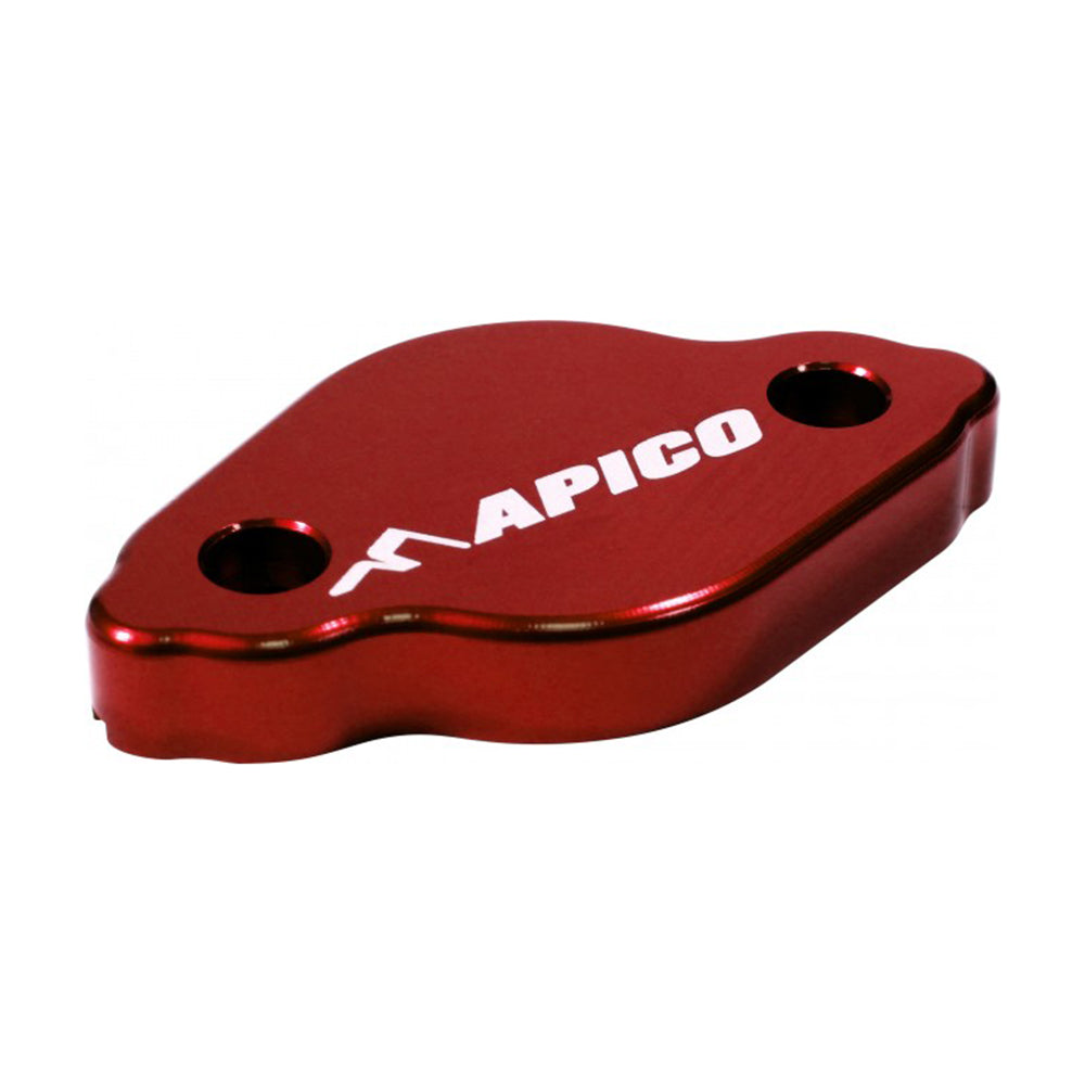 APICO BRAKE COVER REAR YAM/FAN/BET/TM/GAS/KAW YZ/YZF/WRF 03-25, RR10-25, EN/MX 05-25, EC/XC 18-20, KX250F/XC 2025, KX450F/XC 24-25 RED (R)