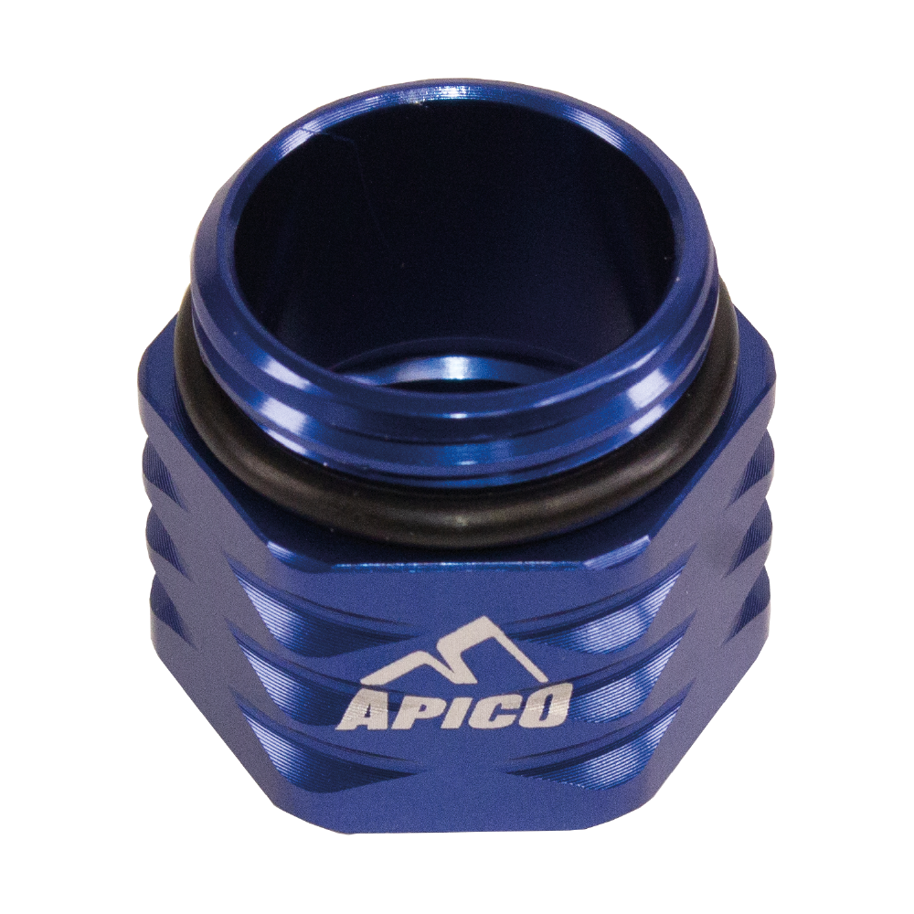 Apico Brake Cooling Extension Rear Husky TC/FC125-450 2018, TE/TX/FE/FX125-501 18-21  (R) (Magura) Blue