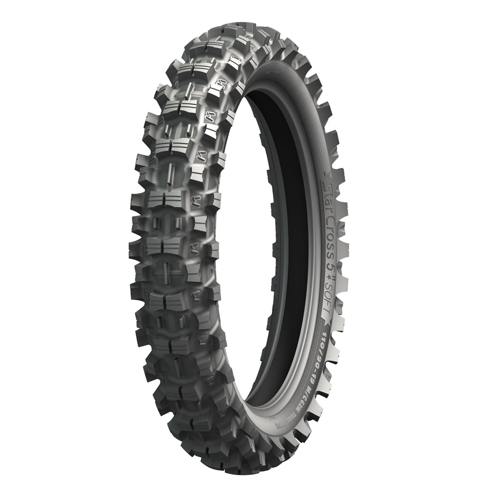 Michelin Rear Tyre 100/90-19 57M T/T Starcross 5 Soft