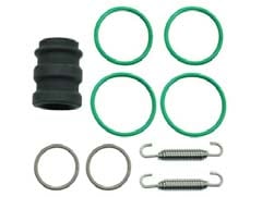 FIR Exhaust Pipe Seal Connector Kit, Springs, O-rings, Rubber Pipe KTM Gasgas Husq 125 150