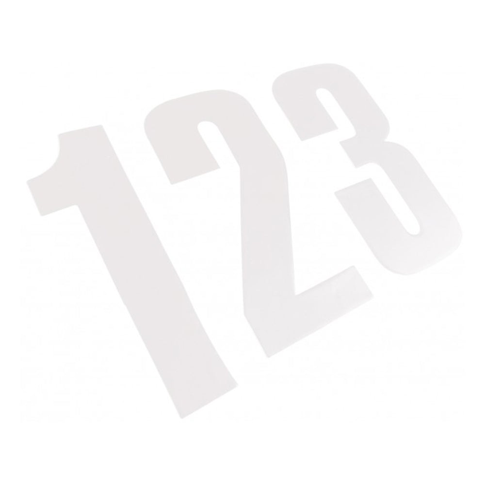 APICO NUMBER WHITE 6/15CM 20 PACK