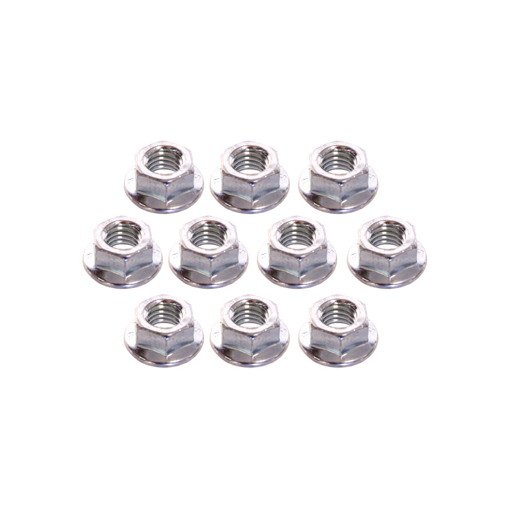 APICO NUT M6 WITH FLANGE 10 PACK