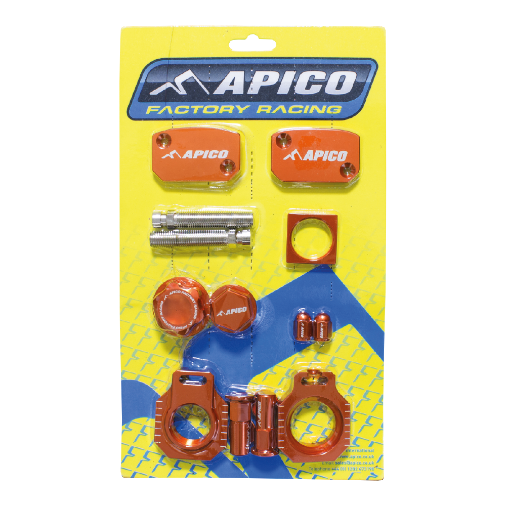 Apico Factory Bling KTM/HQV/GAS SX125 16-22, SX/SX-F250-450 14-22, TC/FC250-450 2022, MC125-450 21-23 Or (R)