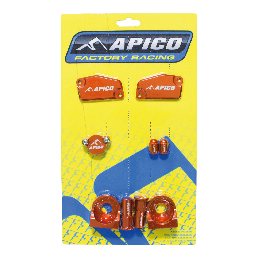 Apico Factory Bling Pack KTM SX65 14-15 Orange