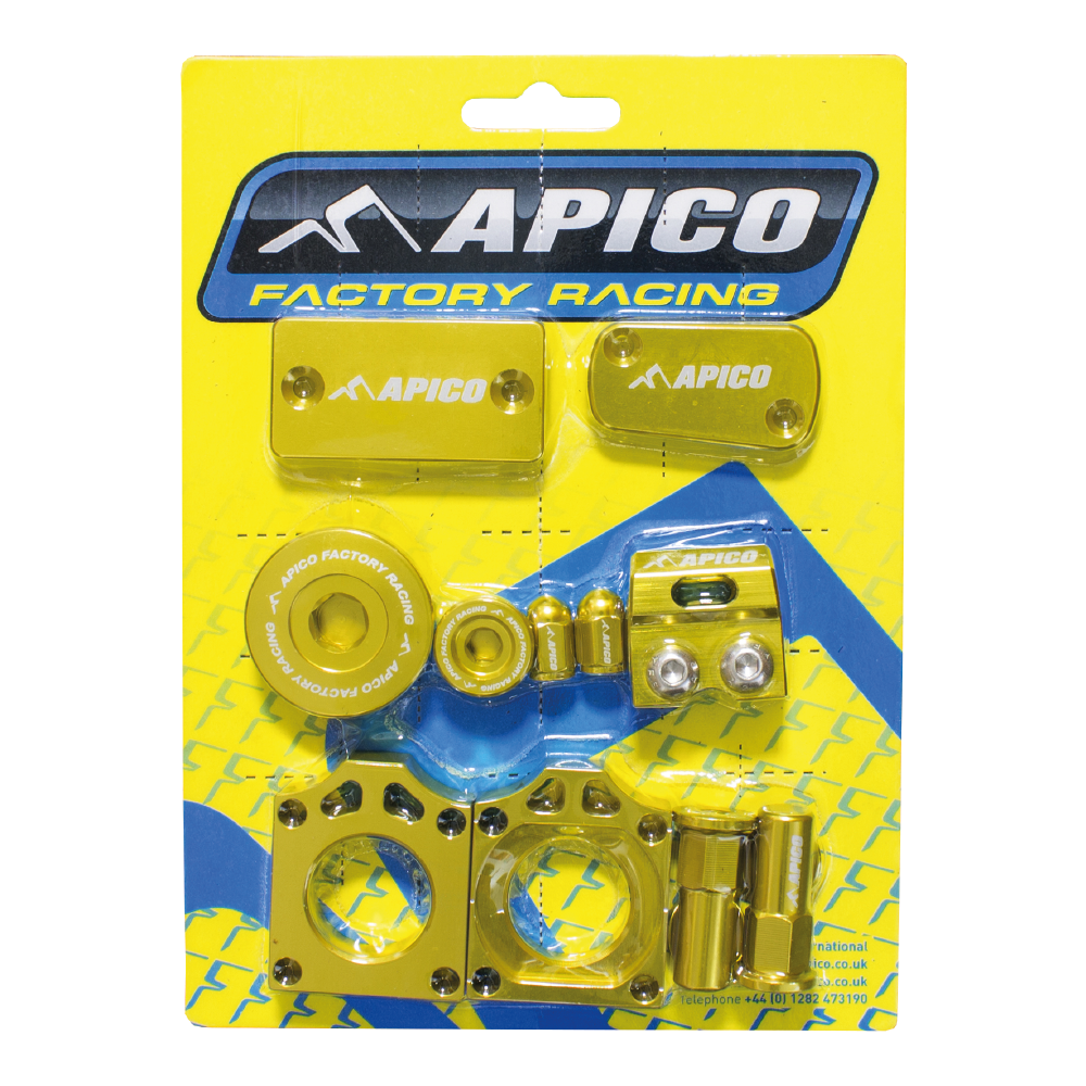 Apico Factory Bling Pack Suzuki RM-Z250 07-25,  RM-Z450 05-25 Gold