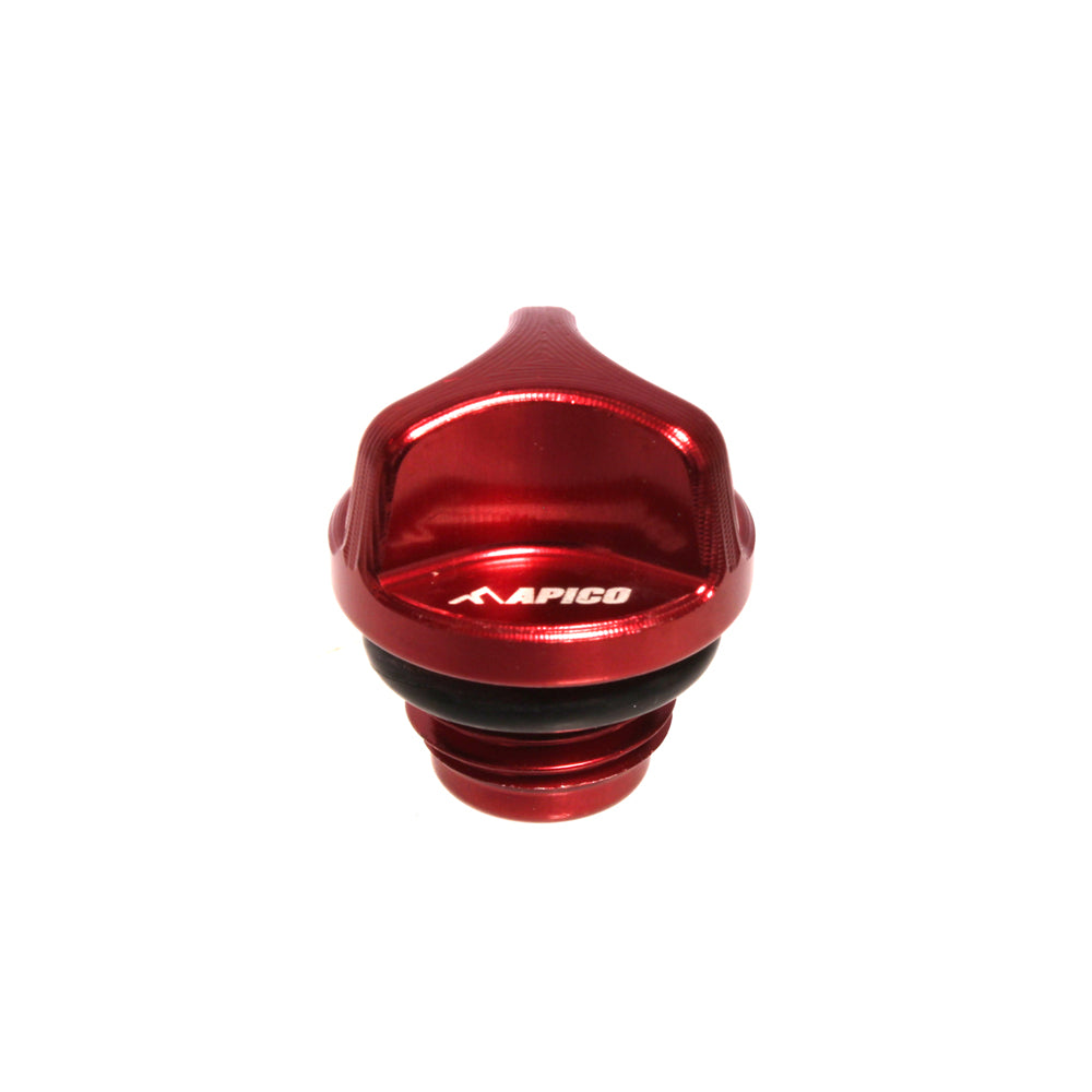 Apico Oil Fill Plug Aluminium Honda CRF250R/RX 18-25,  CRF450R/RX 21-25  (R)