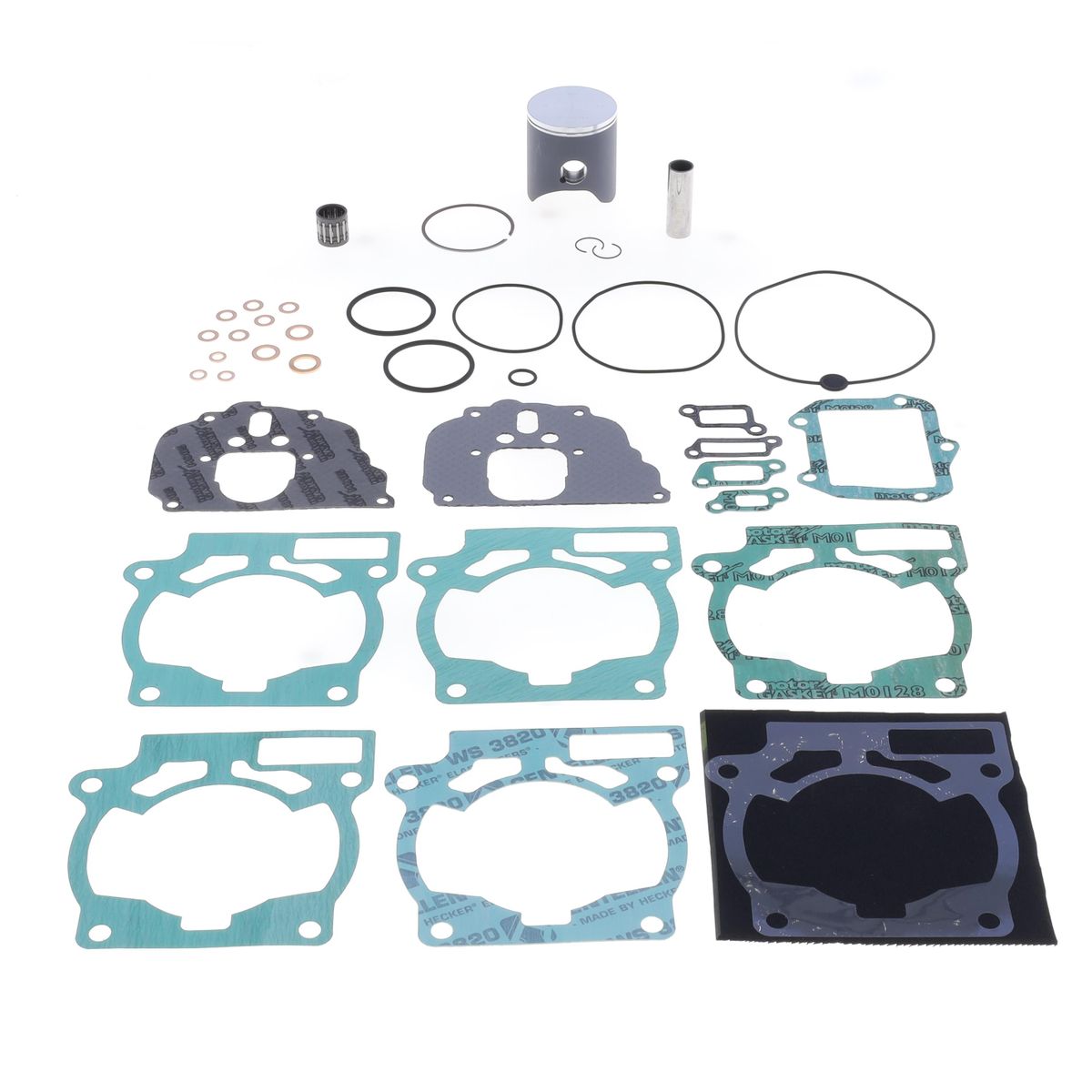 Athena Top End Piston & Gasket Kit 54mm KTM SX 125 02-15, Athena P4c0540023020b, Set B