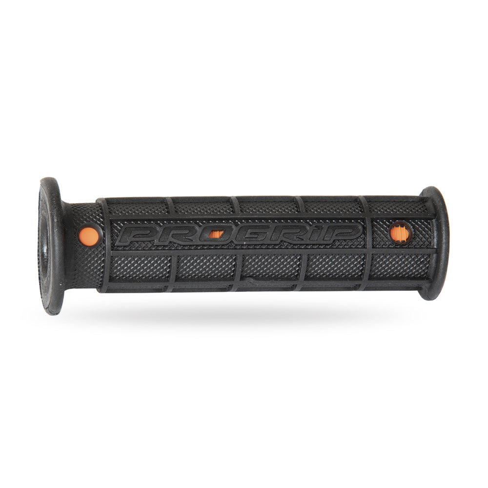 PRO GRIP HANDLEBAR GRIPS 727 ATV BLACK  ORANGE
