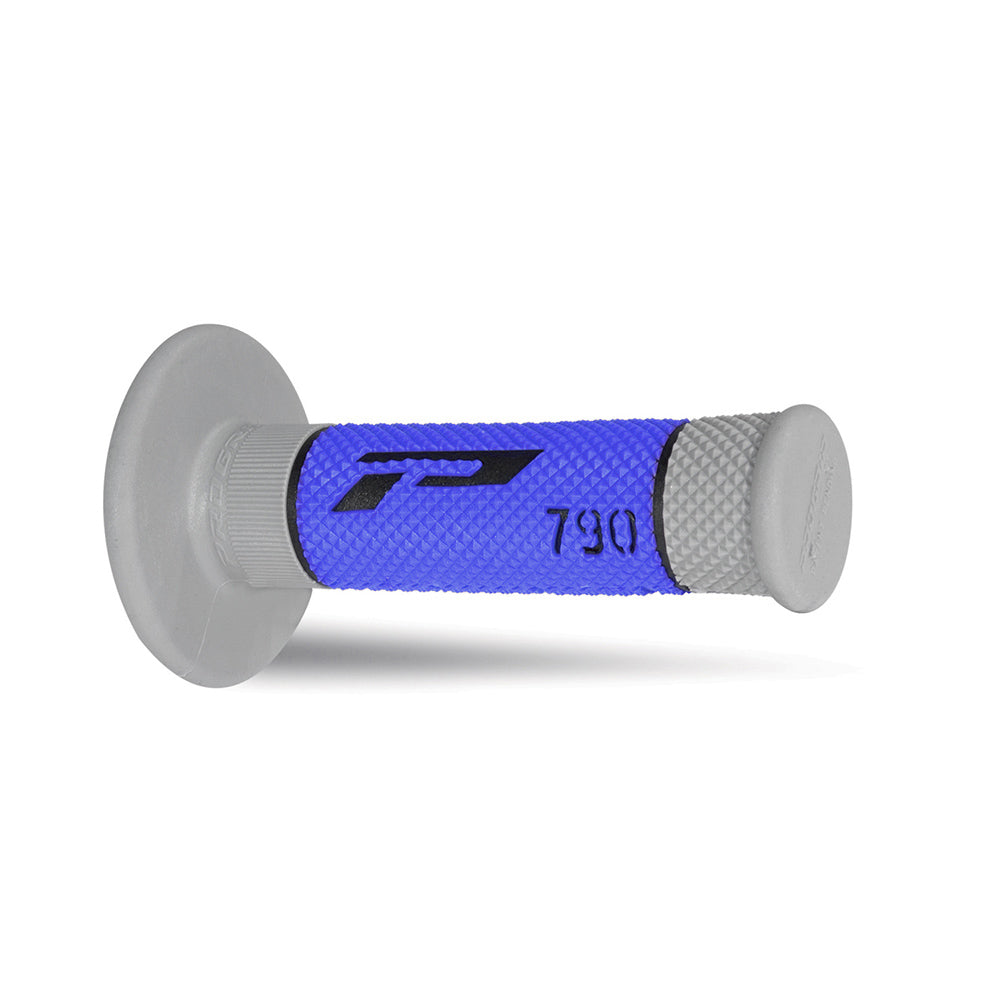 PRO GRIP HANDLEBAR GRIPS 790 BLACK/BLUE/GREY  BLUE