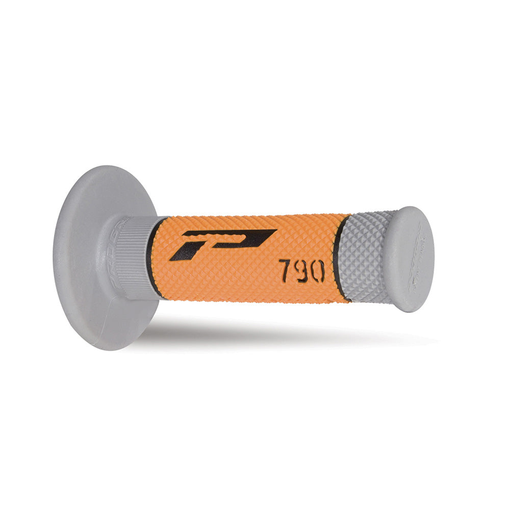 PRO GRIP HANDLEBAR GRIPS 790 BLACK/ORANGE/GREY  ORANGE