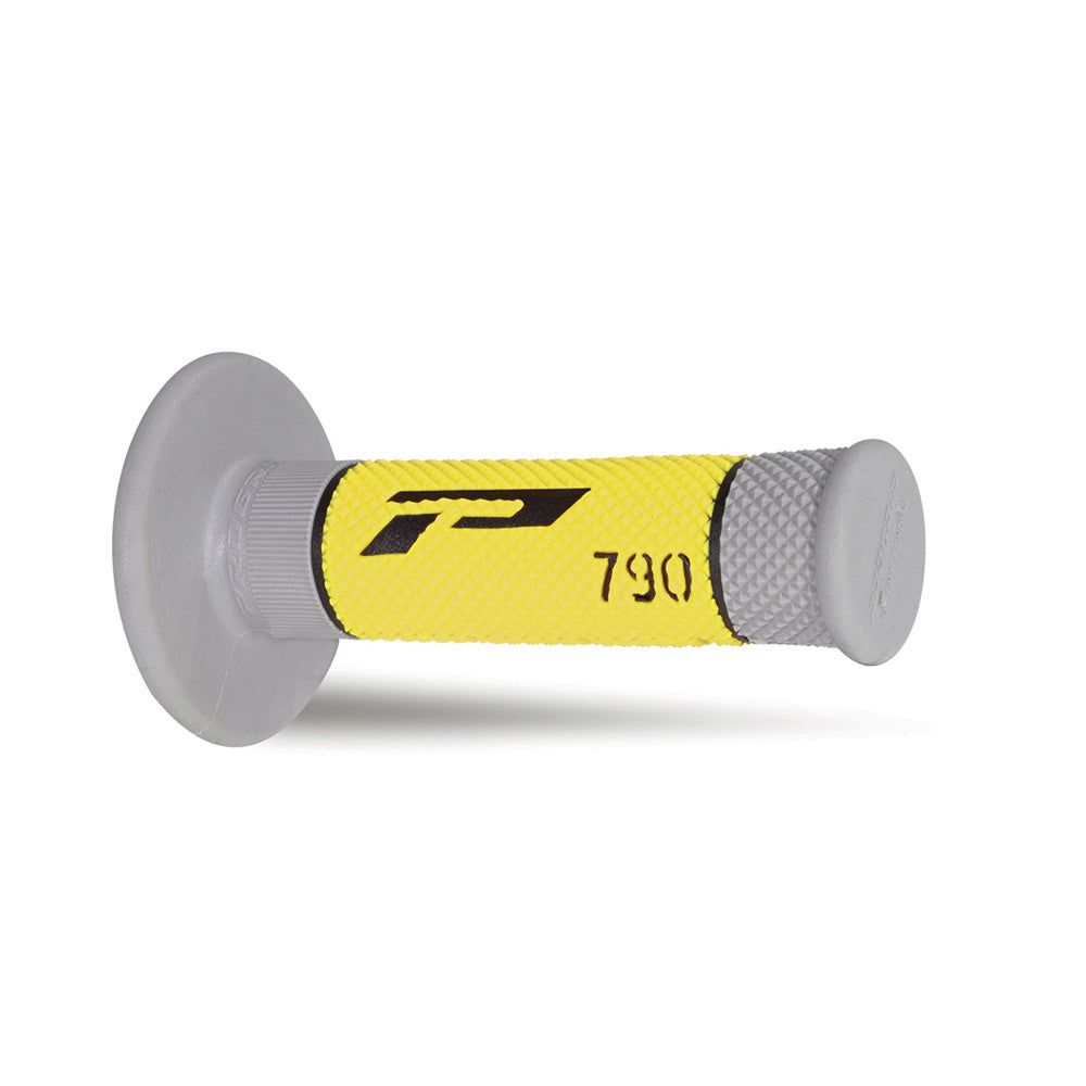 PRO GRIP HANDLEBAR GRIPS 790 BLACK/YELLOW/GREY  YELLOW