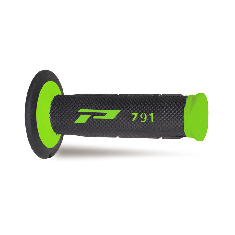PRO GRIP HANDLEBAR GRIPS 791 GREEN/BLACK  GREEN