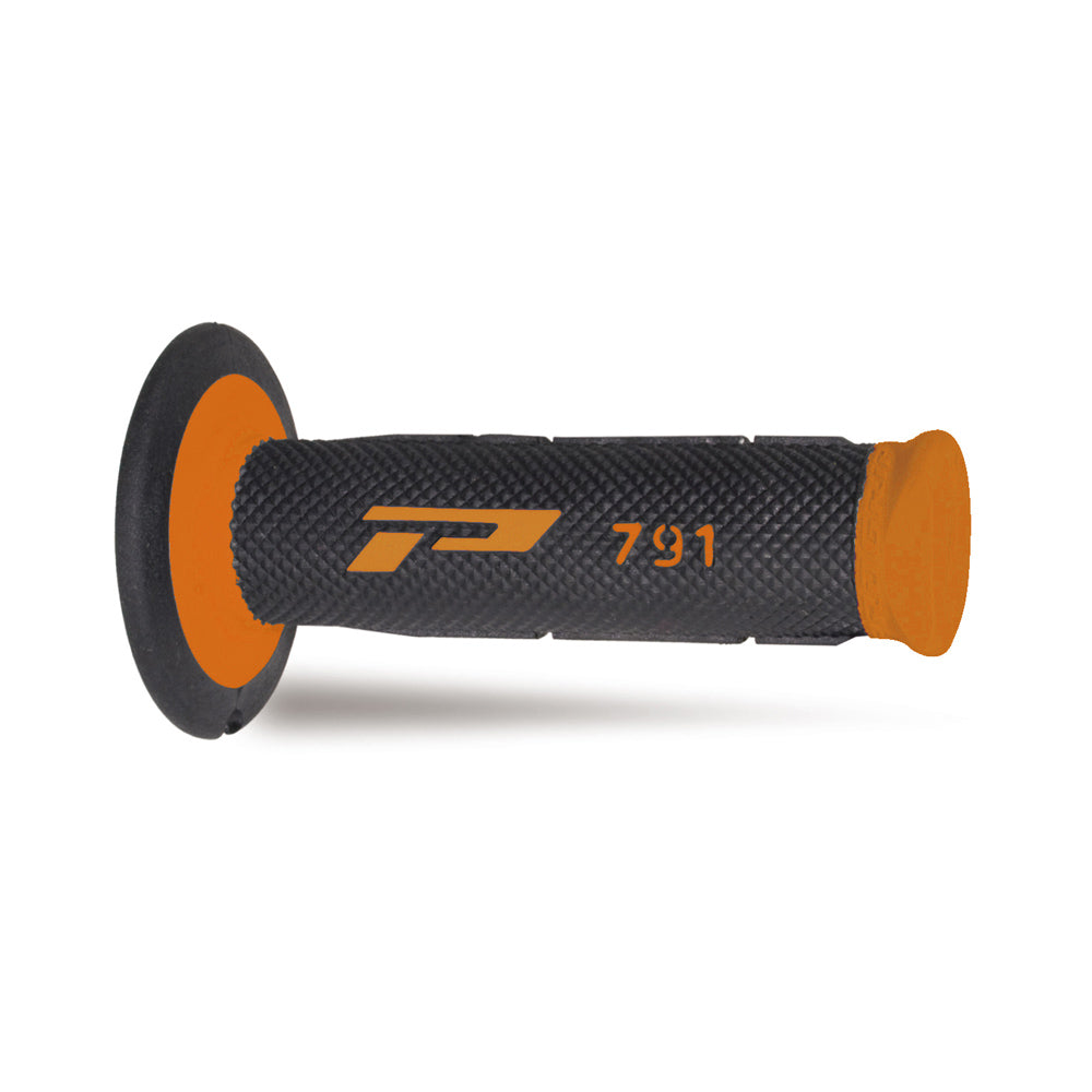PRO GRIP HANDLEBAR GRIPS 791 ORANGE/BLACK  ORANGE