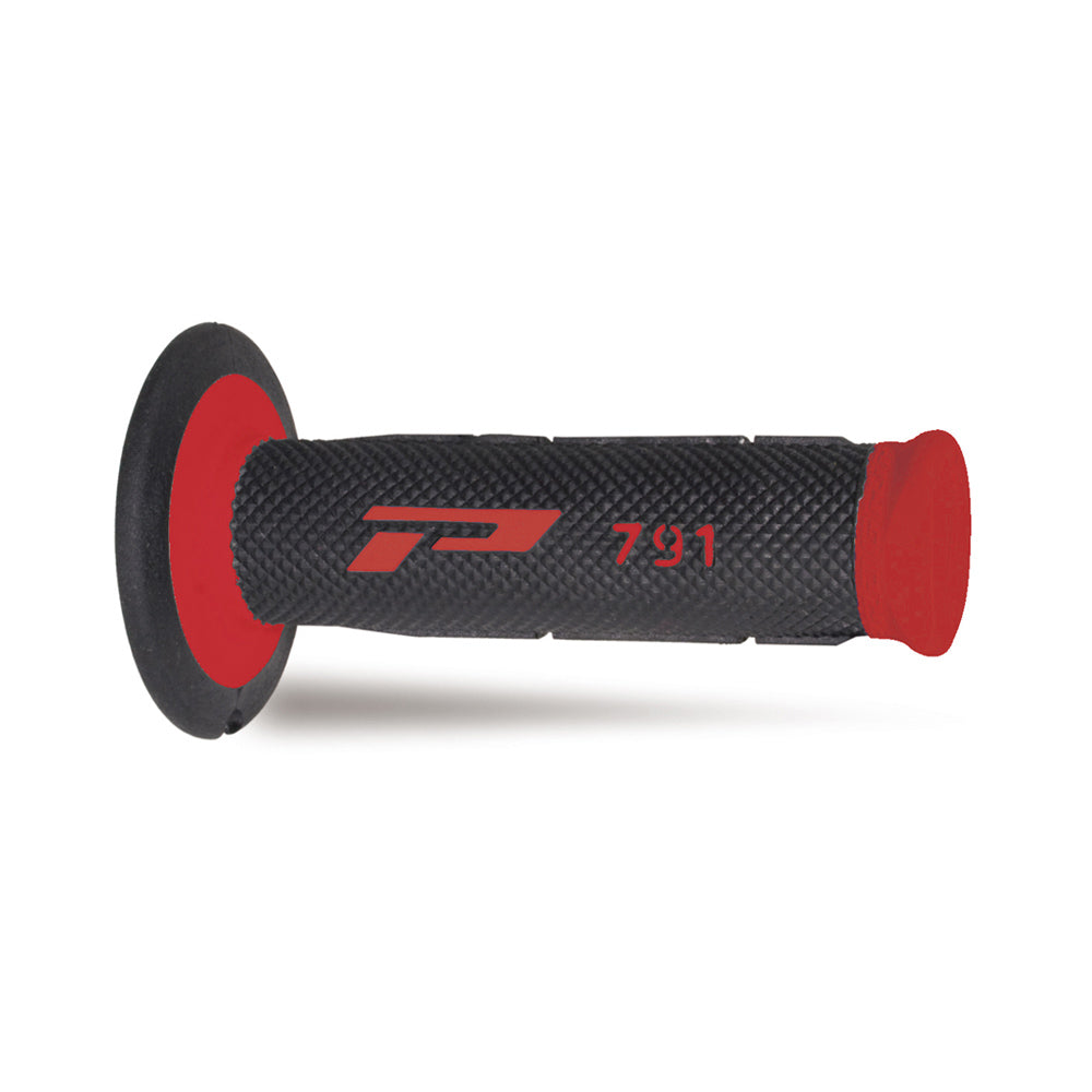 PRO GRIP HANDLEBAR GRIPS 791 RED/BLACK  RED