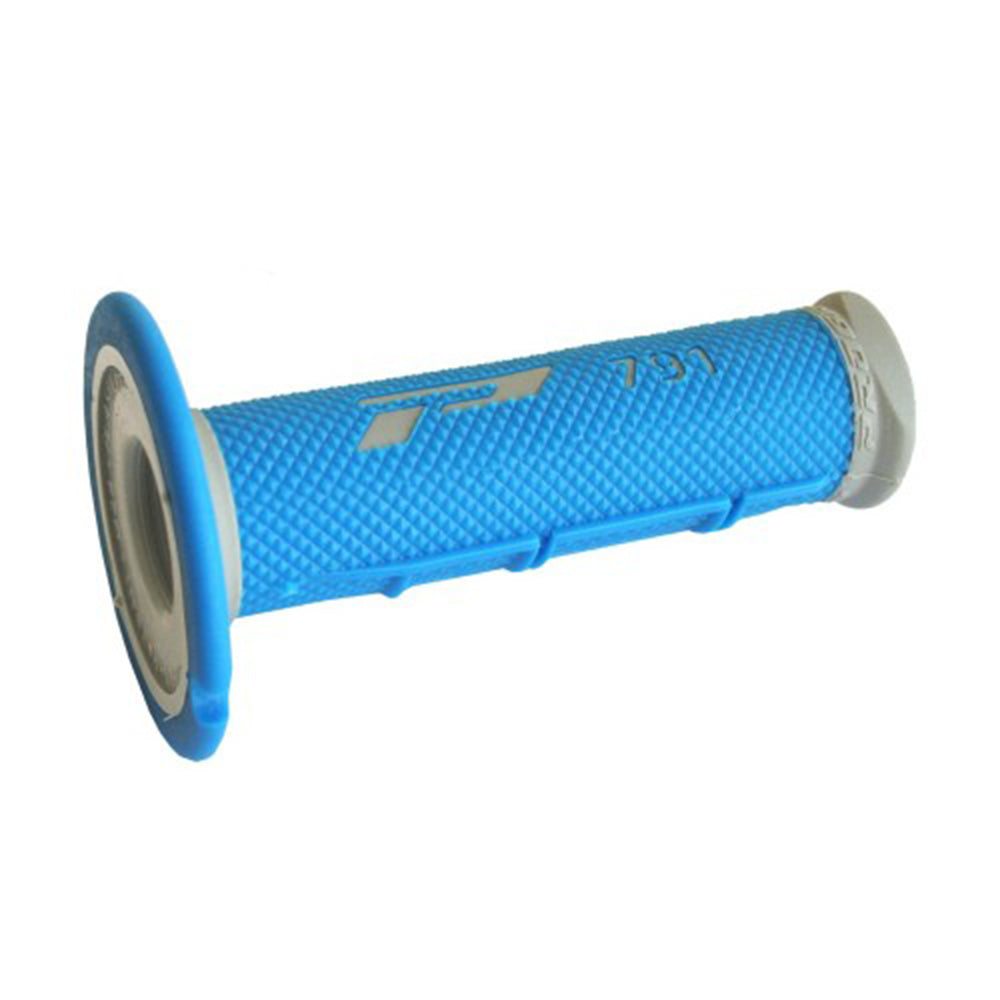 PRO GRIP HANDLEBAR GRIPS 791 TM BLUE/GREY  BLUE