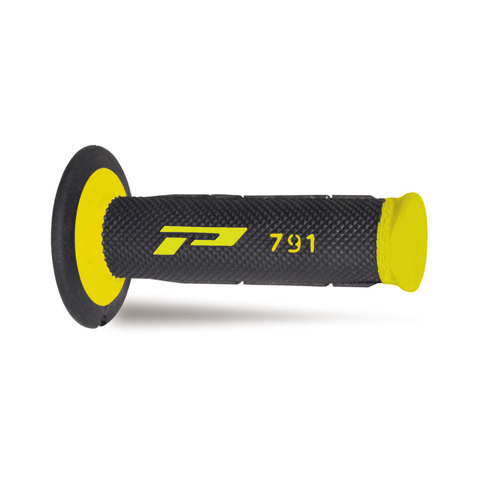 PRO GRIP HANDLEBAR GRIPS 791 YELLOW/BLACK  YELLOW